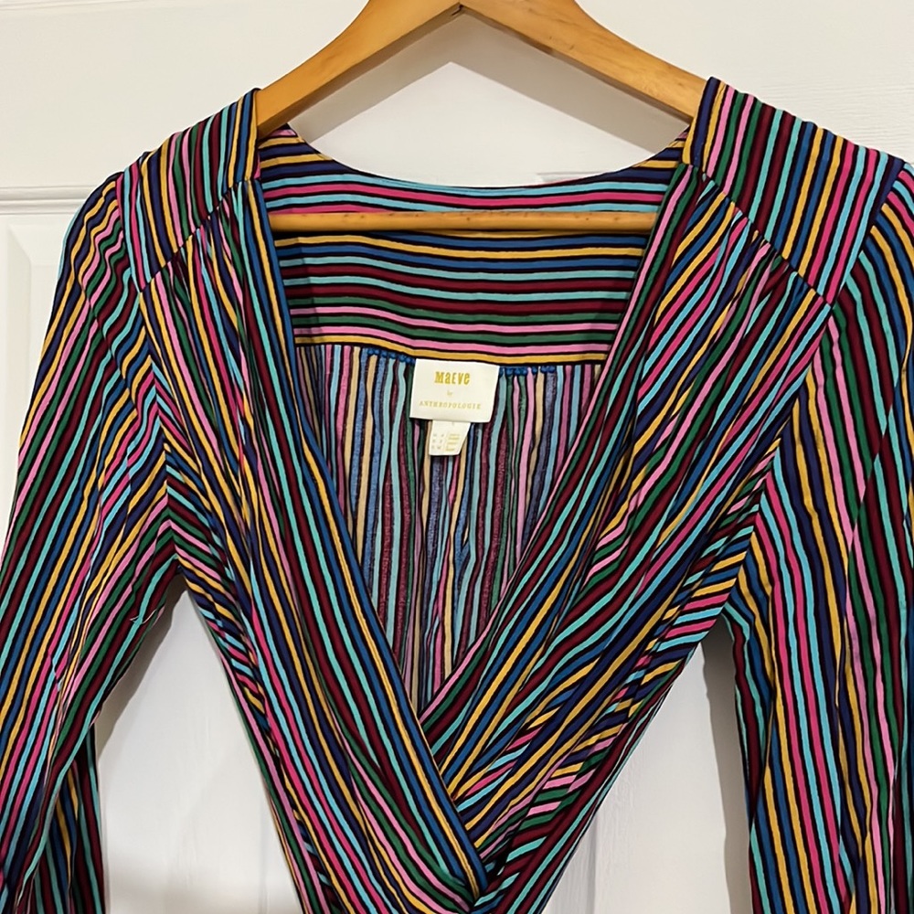 Maeve Anthropologie Colourful Blouse - Picture 3 of 5